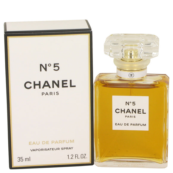 CHANEL No. 5 by Chanel Eau De Parfum Spray 1.2 oz for Women