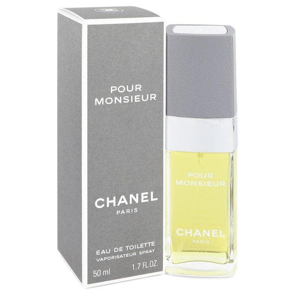 MEN Chanel Pour Monsieur Eau De Toilette 1.7 SPRAY NEW IN BOX