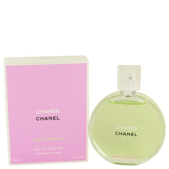 Chance Eau Fraiche by Chanel for Women, Eau De Toilette Spray, 3.4 Ounce
