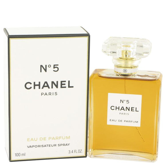 CHANEL No. 5 by Chanel Eau De Parfum Spray 3.4 oz for Women