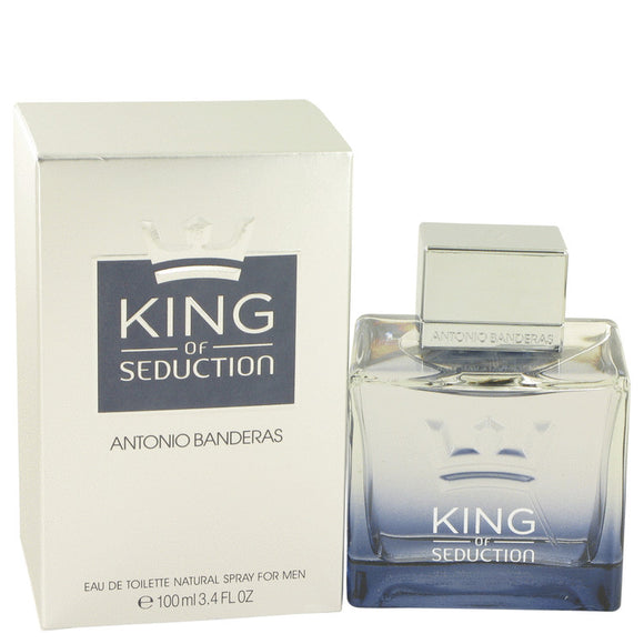 King of Seduction by Antonio Banderas Eau De Toilette Spray 3.4 oz for Men