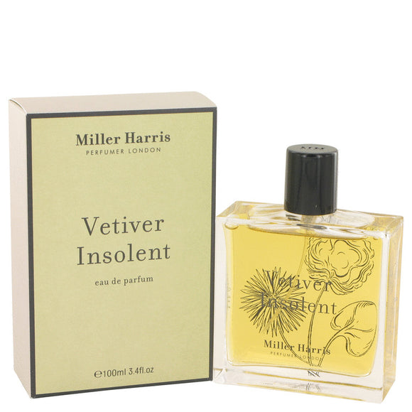 Vetiver Insolent by Miller Harris Eau De Parfum Spray 3.4 oz for Women