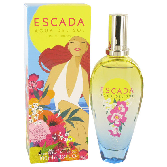 Escada Agua Del Sol by Escada Eau De Toilette Spray 3.3 oz for Women