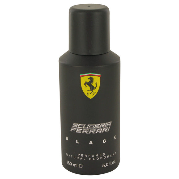 Ferrari Scuderia Black by Ferrari Deodorant Spray 5 oz for Men