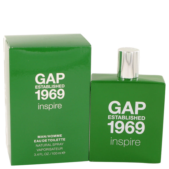 Gap 1969 Inspire by Gap Eau De Toilette Spray 3.4 oz for Men