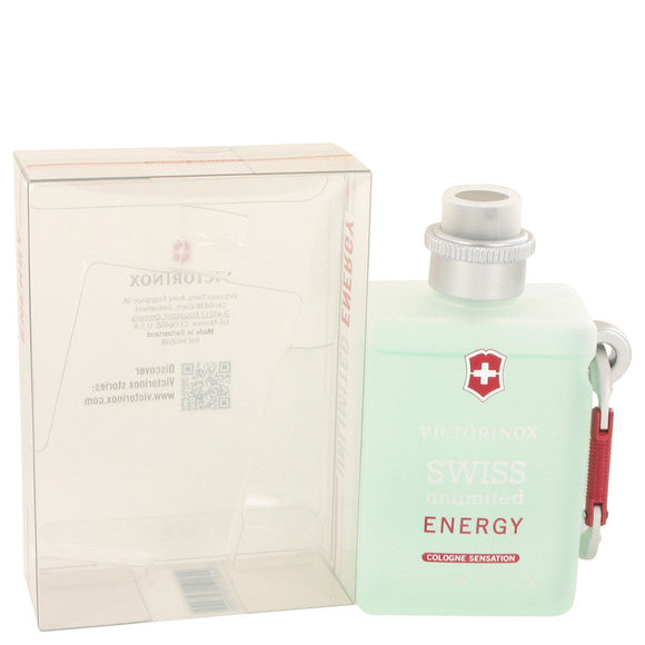 Swiss Unlimited Energy by Victorinox Cologne Spray 5 oz for Men