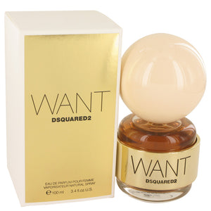 Dsquared2 Want by Dsquared2 Eau De Parfum Spray 3.4 oz for Women
