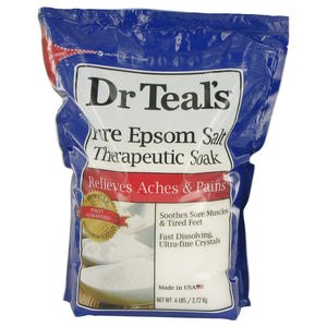Dr Teal's Pure Epsom Salt Therapeutic Soak by Dr Teal's Soothes Sore Muscles & Tired Feet Fast Dissolving Ultra-fine crystals 96 oz for Women