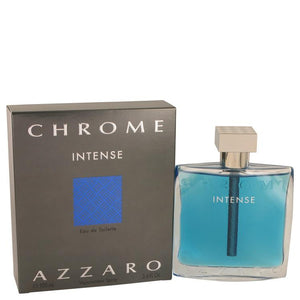 Chrome Intense by Azzaro Eau De Toilette Spray 3.4 oz for Men - ParaFragrance