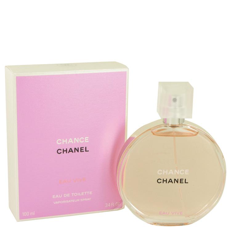 Chance Eau Vive by Chanel Eau De Toilette Spray 3.4 oz for Women 