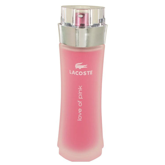 Love of Pink by Lacoste Eau De Toilette Spray (Tester) 3 oz for Women
