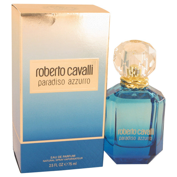Roberto Cavalli Paradiso Azzurro by Roberto Cavalli Eau De Parfum Spray 2.5 oz for Women
