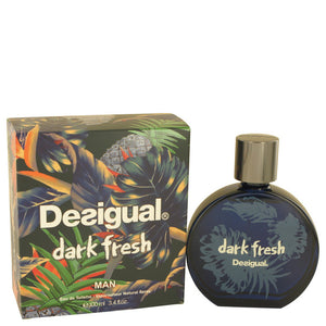 Desigual Dark Fresh by Desigual Eau De Toilette Spray 3.4 oz for Men