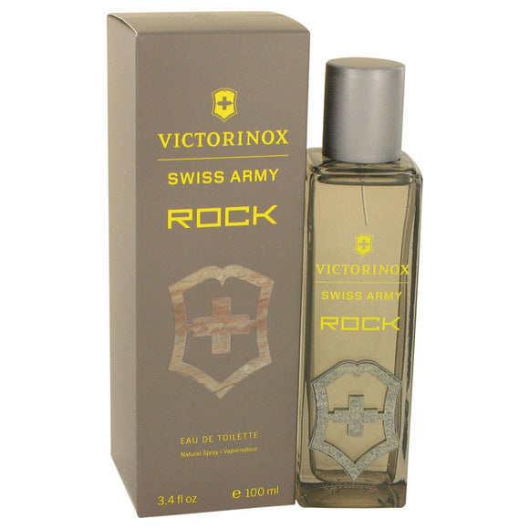 Swiss Army Rock by Victorinox Eau De Toilette Spray 3.4 oz for Men