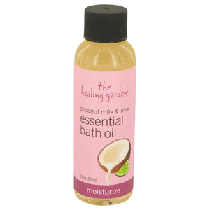 Coconut Milk & Lime by The Healing Garden Moisturize Bath Oil 2 oz for Women