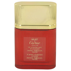 MUST DE CARTIER by Cartier Parfum Spray Refill (Tester) 1.6 oz for Women - ParaFragrance
