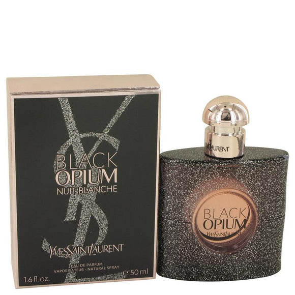 Black Opium Nuit Blanche by Yves Saint Laurent Eau De Parfum Spray 1.7 oz for Women