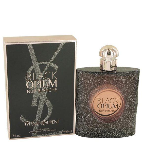 Black Opium Nuit Blanche by Yves Saint Laurent Eau De Parfum Spray 3 oz for Women