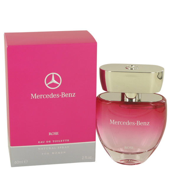 Mercedes Benz Rose by Mercedes Benz Eau De Toilette Spray 2 oz for Women