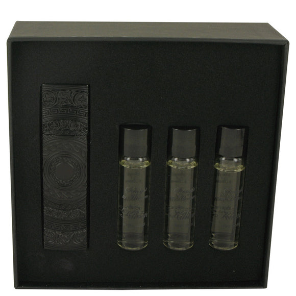 Straight To Heaven White Cristal by Kilian Travel Spray includes 1 Black Travel Spray with 4 Refills 4 x .25 oz for Women