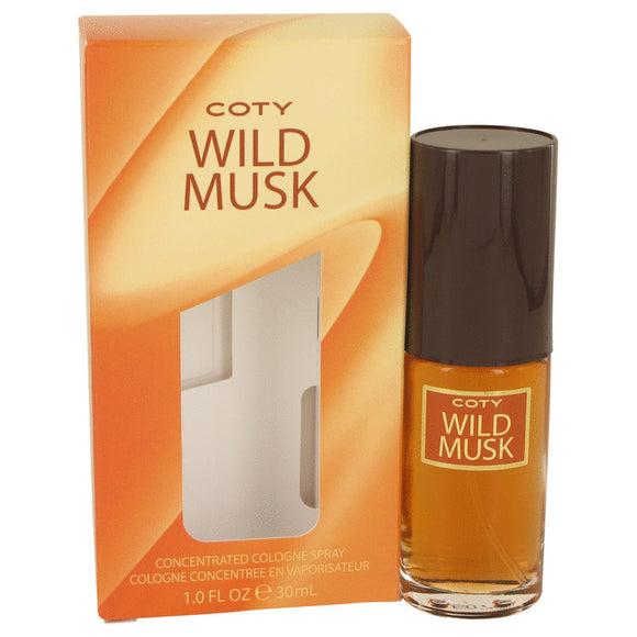 WILD MUSK by Coty Concentrate Cologne Spray 1 oz for Women