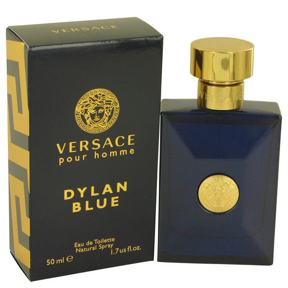 Versace Pour Homme Dylan Blue by Versace Eau De Toilette Spray 1.7 oz for Men