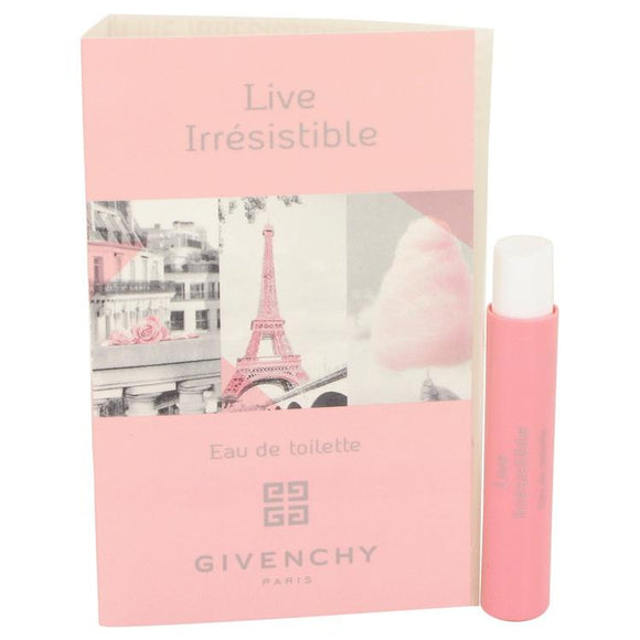 Live Irresistible by Givenchy Vial (sample) .03 oz for Women
