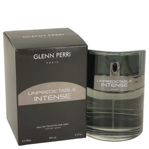 Unpredictable Intense by Glenn Perri Eau De Toilette Spray 3.4 oz for Men