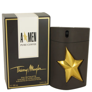 Angel Pure Coffee by Thierry Mugler Eau De Toilette Spray 3.4 oz for Men