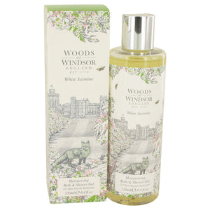 White Jasmine by Woods of Windsor Shower Gel 8.4 oz for Women