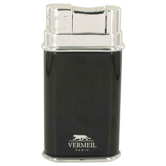 Vermeil Black by Vermeil Eau De Toilette Spray (unboxed) 3.4 oz for Men