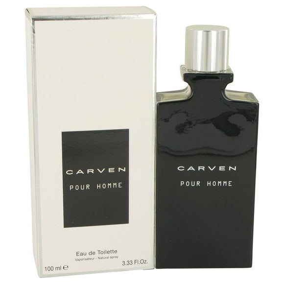Carven Pour Homme by Carven Eau De Toilette Spray 3.4 oz for Men