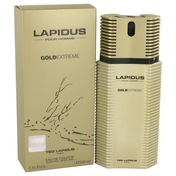 Lapidus Gold Extreme by Ted Lapidus Eau De Toilette Spray 3.4 oz for Men