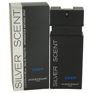Silver Scent Deep by Jacques Bogart Eau De Toilette Spray 3.4 oz for Men - ParaFragrance