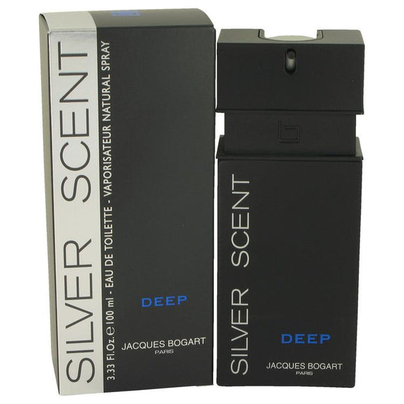Silver Scent Deep by Jacques Bogart Eau De Toilette Spray 3.4 oz for Men