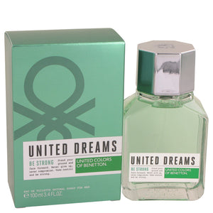 United Dreams Be Strong by Benetton Eau De Toilette Spray 3.4 oz for Men