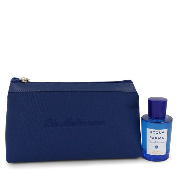 Blu Mediterraneo Cedro Di Taormina by Acqua Di Parma Gift Set -- 2.5 oz Eau De Toilette Spray (Unisex) in Bag for Women