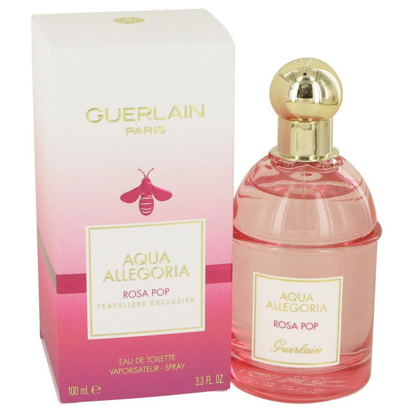 Aqua Allegoria Rosa Pop by Guerlain Eau De Toilette Spray 3.3 oz for Women