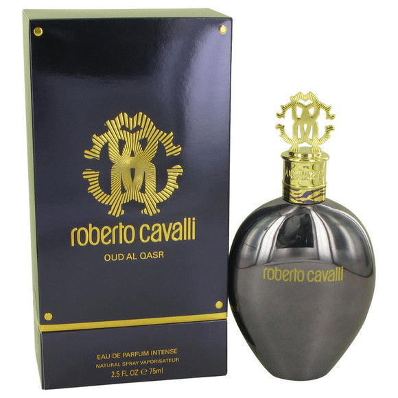 Roberto Cavalli Oud Al Qasr by Roberto Cavalli Eau De Parfum Intense Spray 2.5 oz for Women