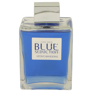 Blue Seduction by Antonio Banderas Eau De Toiette Spray (unboxed) 6.7 oz for Men