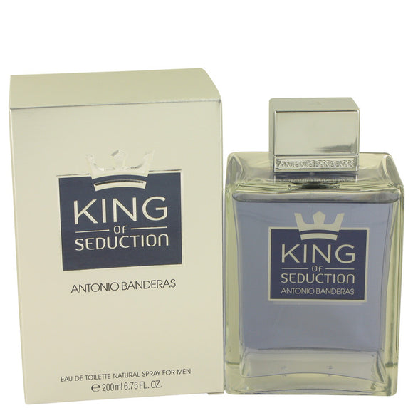 King of Seduction by Antonio Banderas Eau De Toilette Spray 6.7 oz for Men