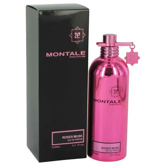 Montale Roses Musk by Montale Eau De Parfum Spray 3.4 oz for Women - ParaFragrance
