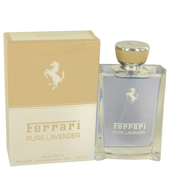Ferrari Pure Lavender by Ferrari Eau De Toilette Spray (Unisex) 3.4 oz for Men