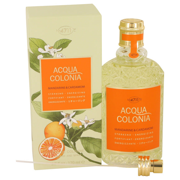 4711 Acqua Colonia Mandarine & Cardamom by Maurer & Wirtz Eau De Cologne Spray (Unisex) 5.7 oz for Women