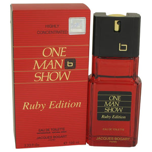 One Man Show Ruby by Jacques Bogart Eau De Toilette Spray 3.3 oz for Men - ParaFragrance