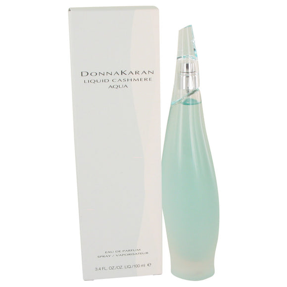 Liquid Cashmere Aqua by Donna Karan Eau De Parfum Spray 3.4 oz for Women