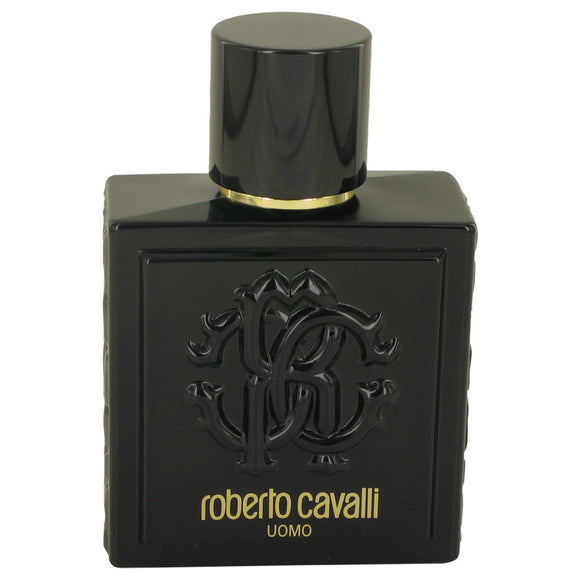 Roberto Cavalli Uomo by Roberto Cavalli Eau De Toilette Spray (Tester) 3.4 oz for Men