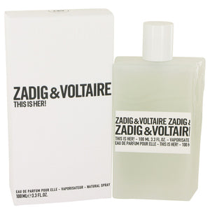 This is Her by Zadig & Voltaire Eau De Parfum Spray 3.4 oz for Women
