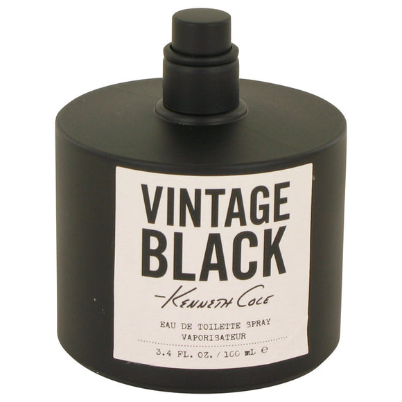 Kenneth Cole Vintage Black by Kenneth Cole Eau De Toilette Spray (Tester) 3.4 oz for Men