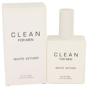 Clean White Vetiver by Clean Eau De Toilette Spray 3.4 oz for Men